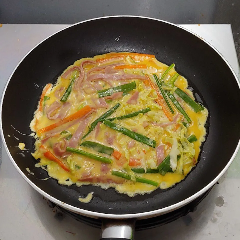 Step 4 Pajeon (Pancake Korea)