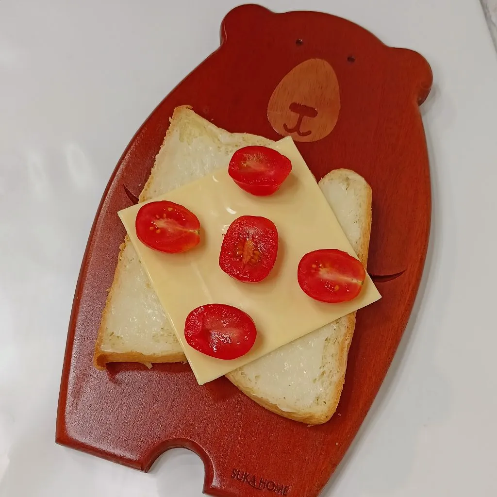 Step 4 Tomato Cheese Toast