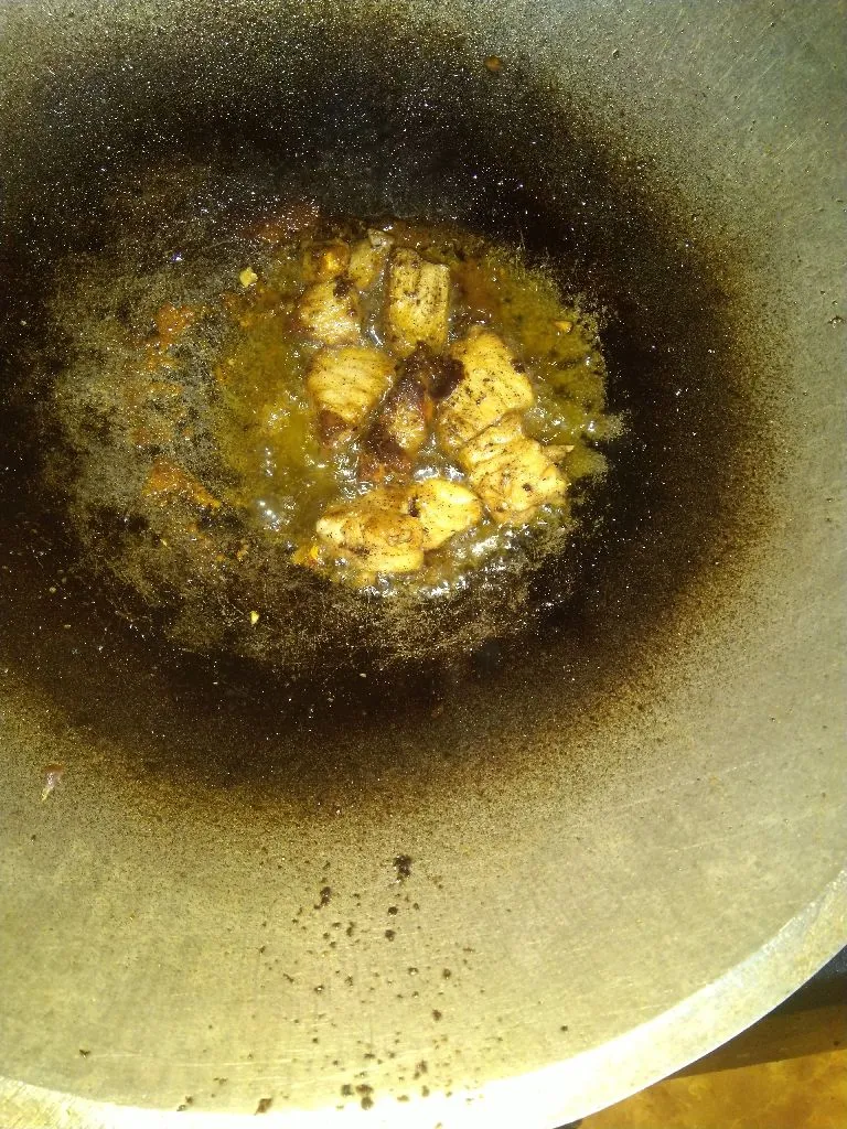 Step 2 Asam Pedas Ikan Asin Jambal Roti
