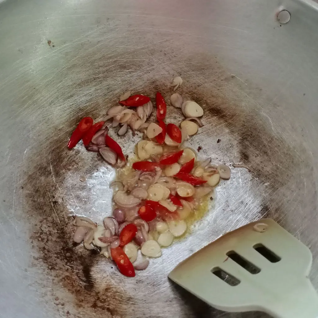 Step 3 Tumis Putren Kacang Panjang