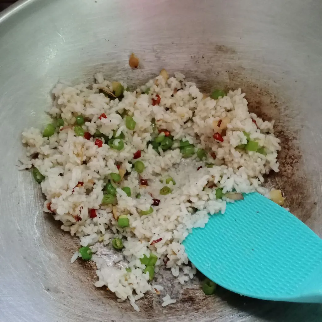 Step 5 Nasi Goreng Buncis Pedas