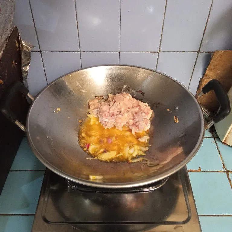 Step 3 Tumis Ayam Buncis Saus Teriyaki