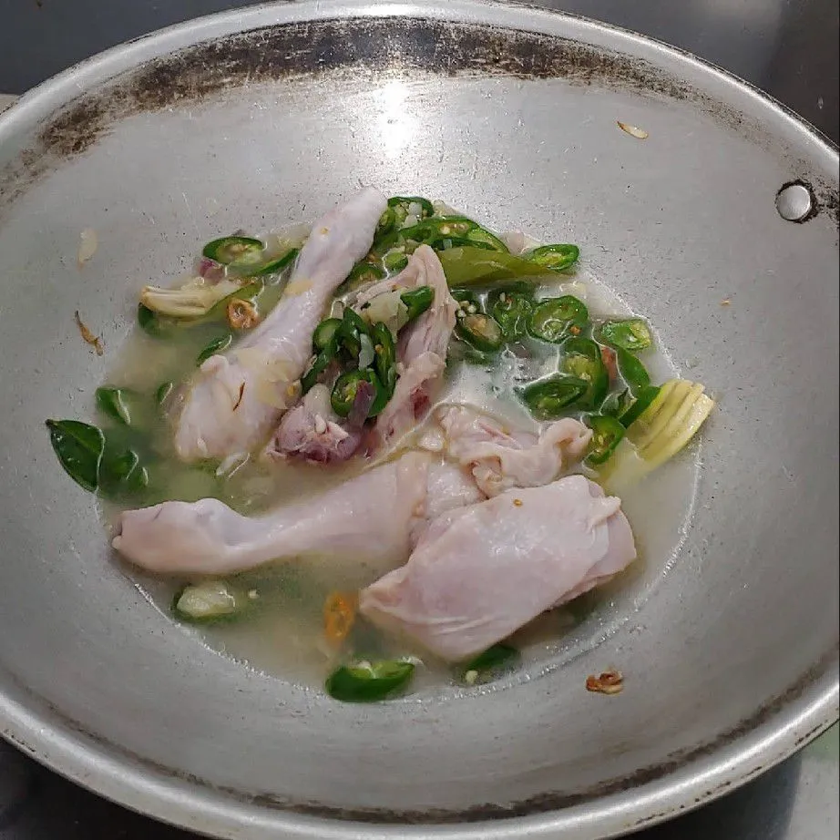 Step 3 Ayam Tinoransak
