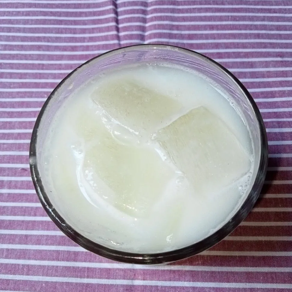 Step 5 Pisang Kocok Milo