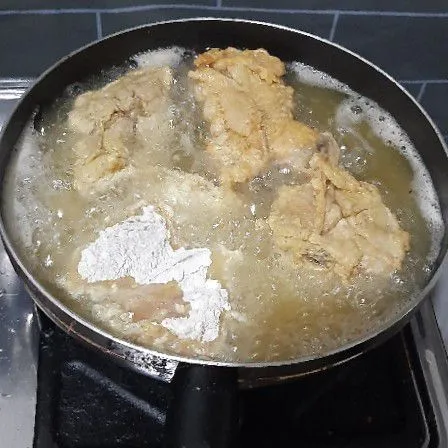 Step 4 AYAM CRISPY DENGAN TELUR