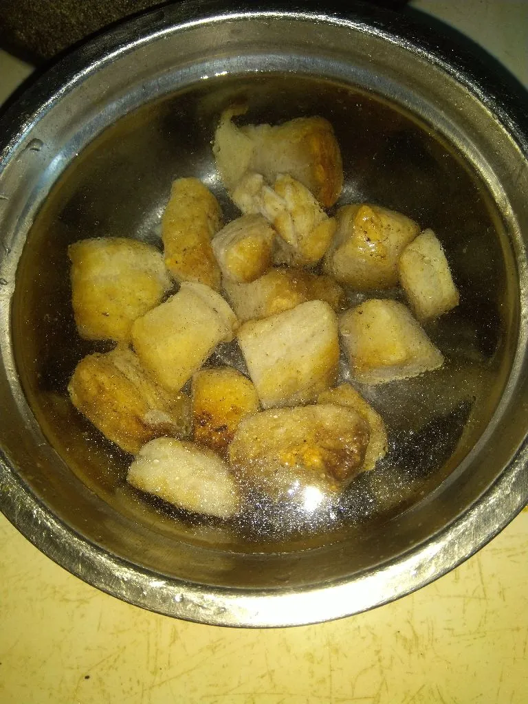 Step 1 Asam Pedas Ikan Asin Jambal Roti
