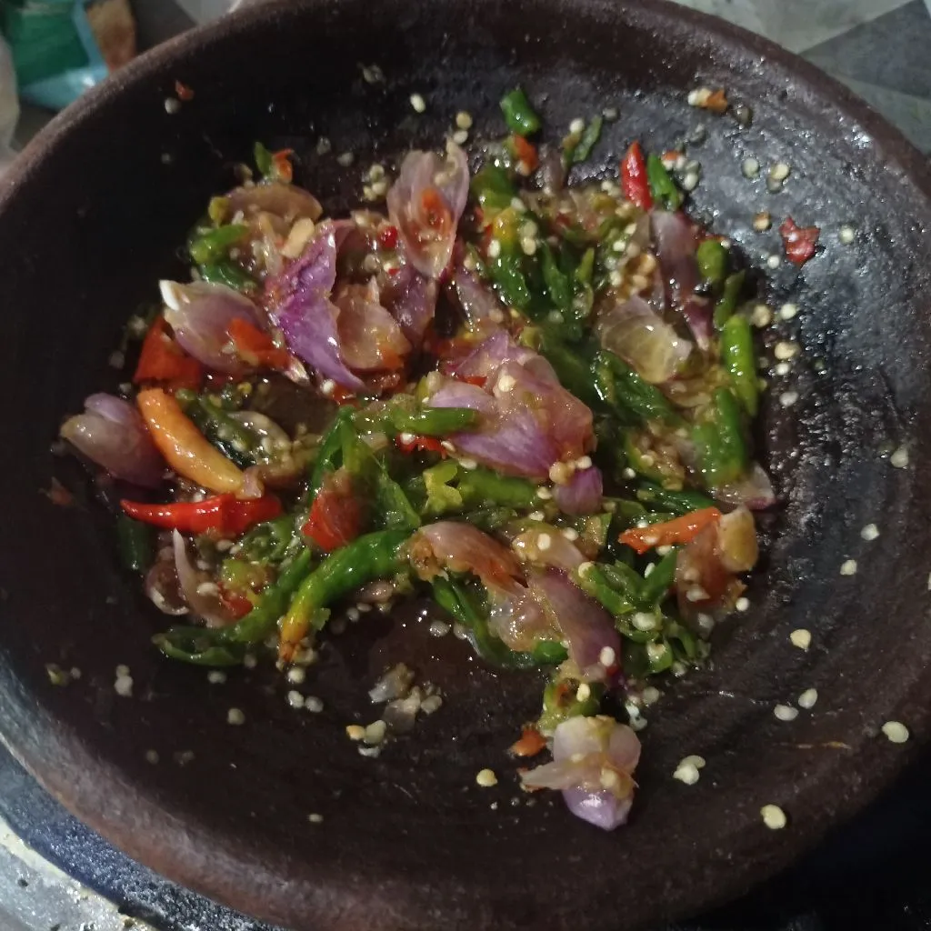 Step 3 Sambel Gami Jengkol