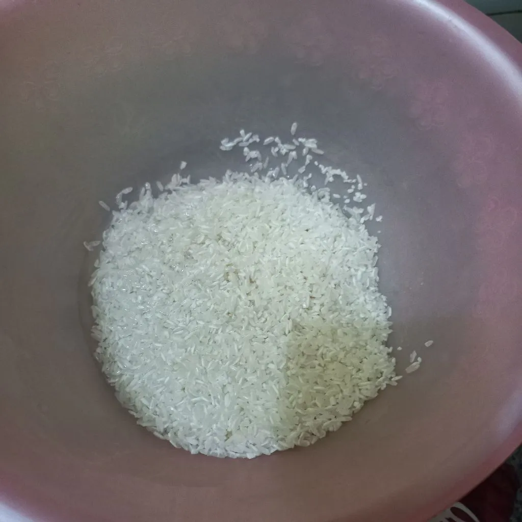 Step 1 Nasi Liwet Bunga Telang