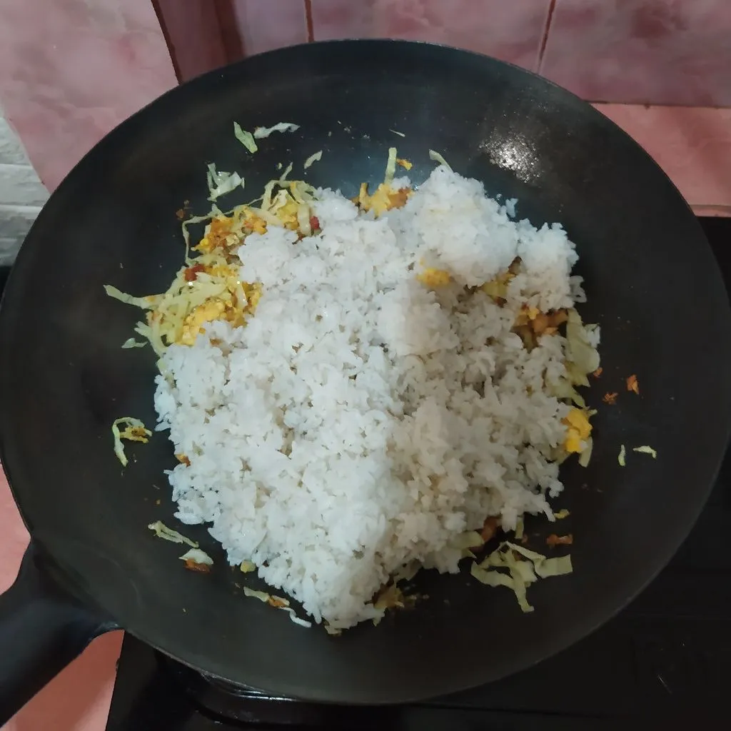 Step 6 Nasi Goreng Ikan Asin
