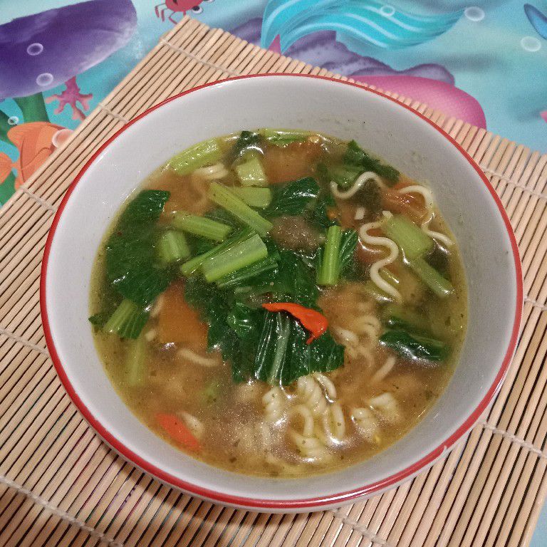 Resep Mie Kuah Sawi Sederhana Rumahan Di Yummy App