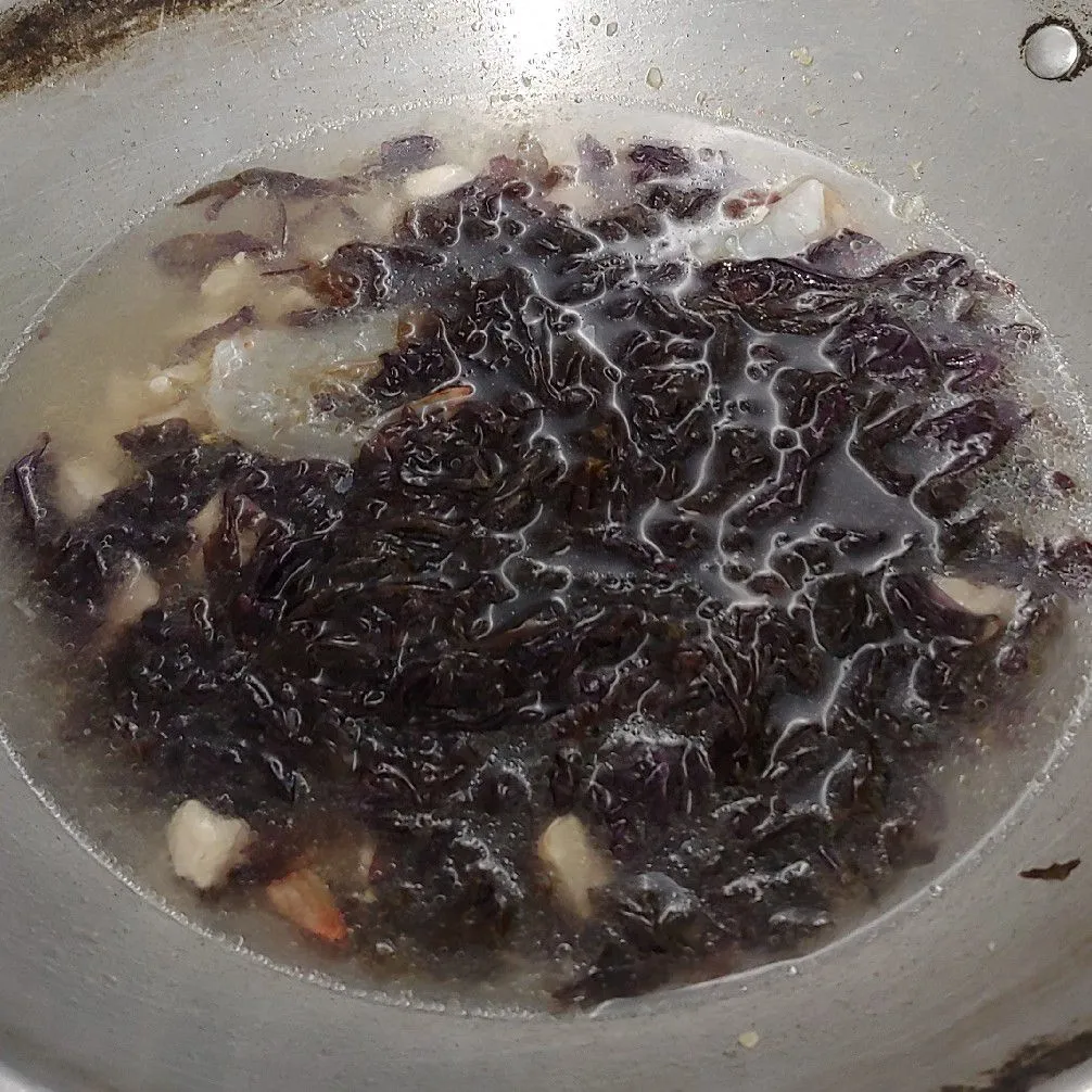 Step 4 Miyeok - Guk ( Sup Rumput Laut )