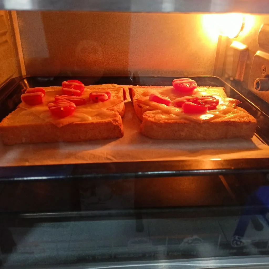 Step 6 Tomato Cheese Toast
