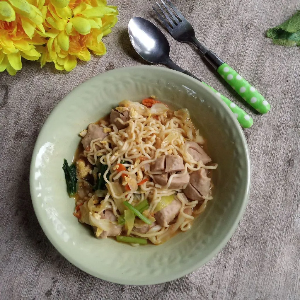 Step 7 Mie Baso Kuah Kari Pedas