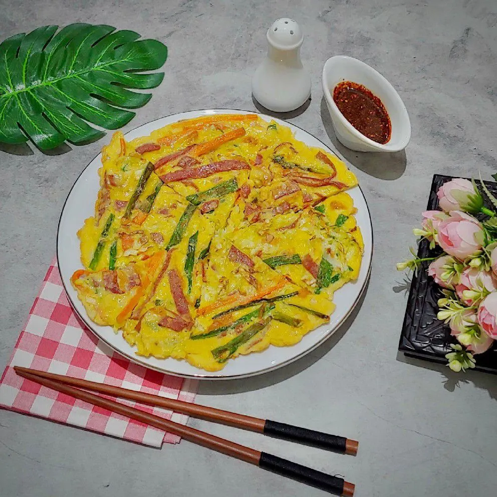 Step 5 Pajeon (Pancake Korea)