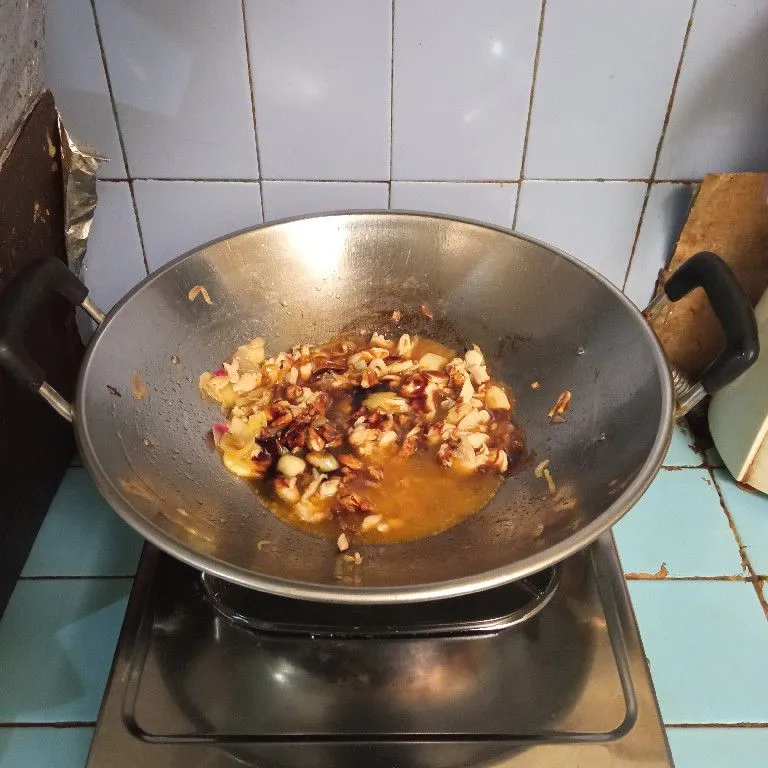 Step 4 Tumis Ayam Buncis Saus Teriyaki