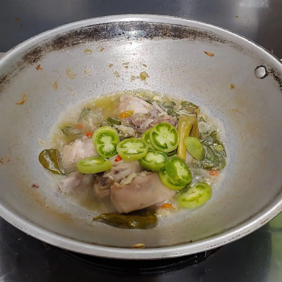 Step 4 Ayam Tinoransak