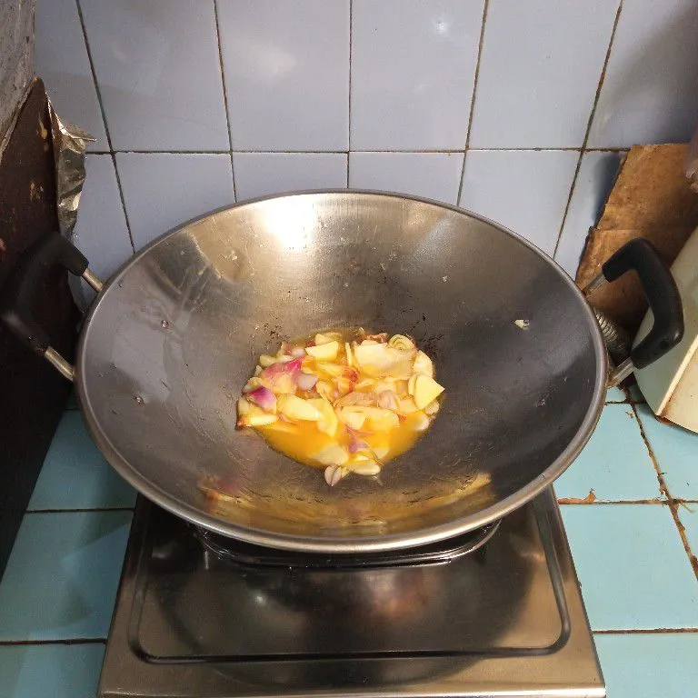 Step 2 Tumis Ayam Buncis Saus Teriyaki