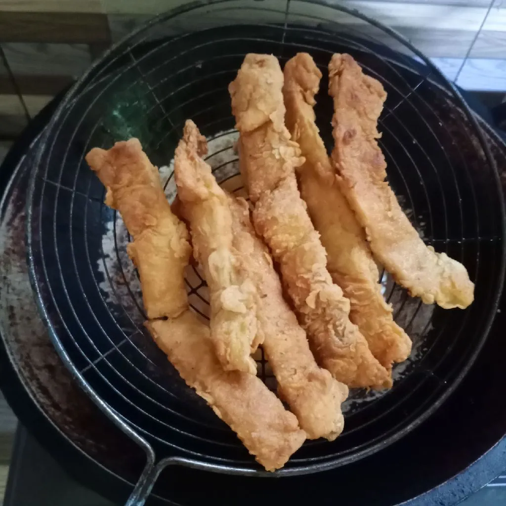 Step 9 Telur Dadar Kentucky