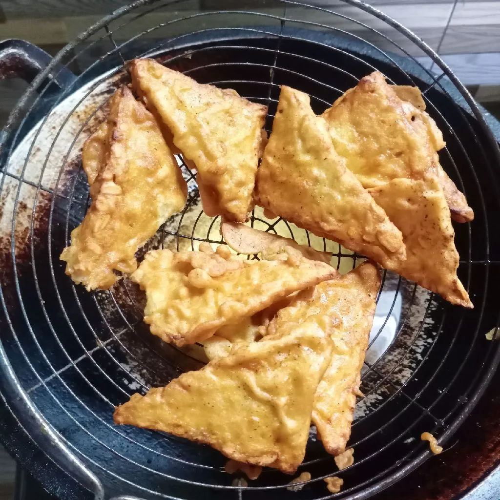 Step 7 Tempe Tepung Santan