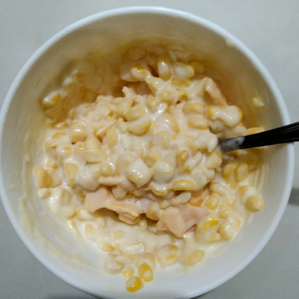 Step 2 Toast Jagung Manis