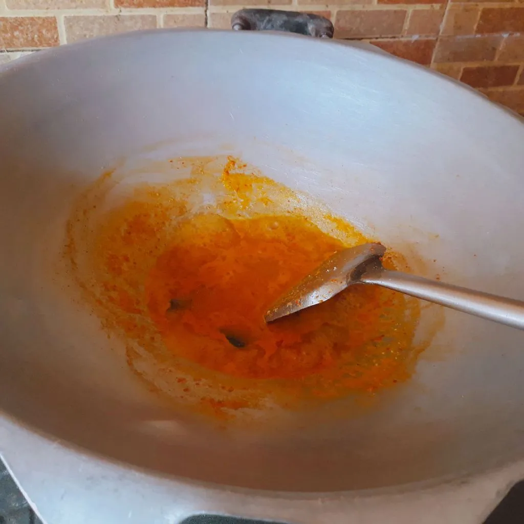 Step 4 Sambal Hati Kentang