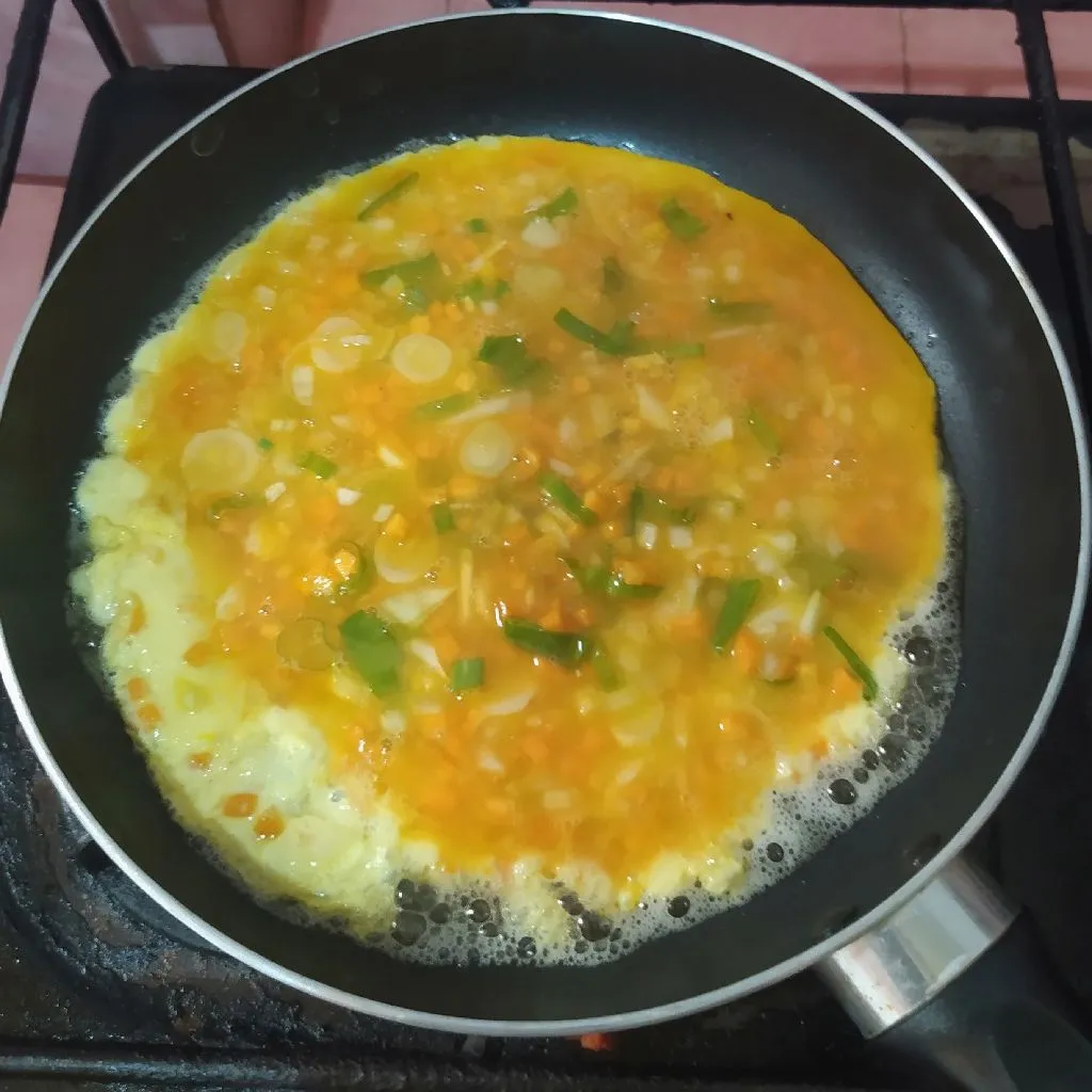 Step 5 Telur Dadar Simple