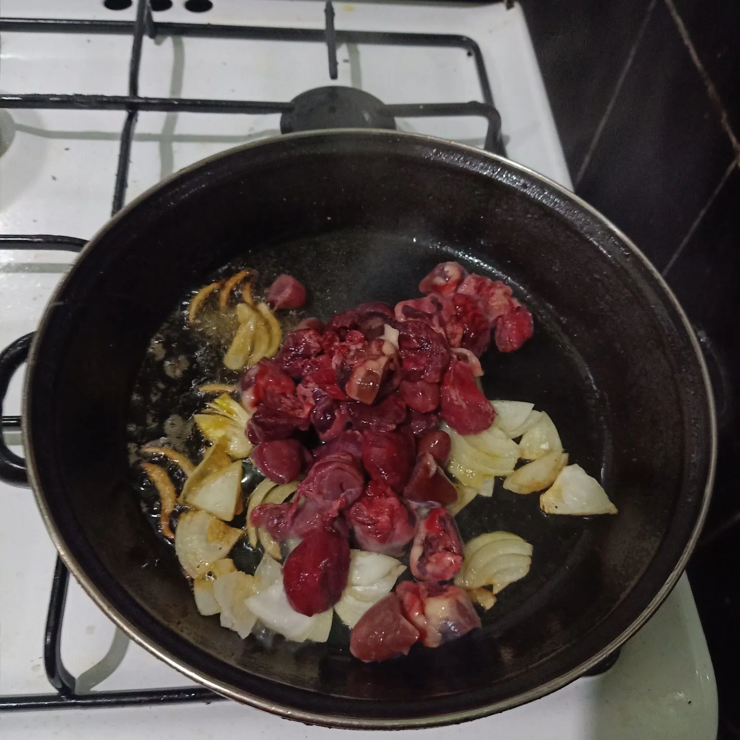 Step 4 Oseng Jantung Ayam Kuah Kecap Gurih