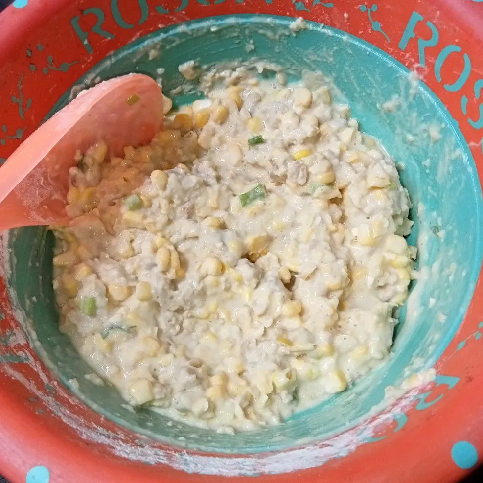 Step 4 Bakwan Jagung Tempe