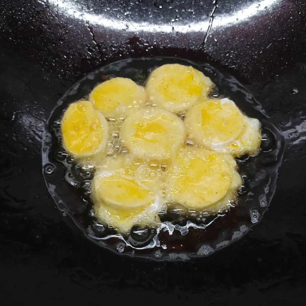 Step 5 Tofu Goreng Telur