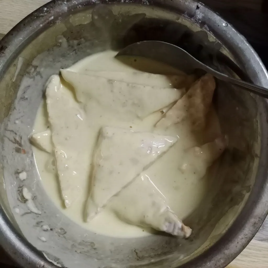 Step 5 Tempe Tepung Santan