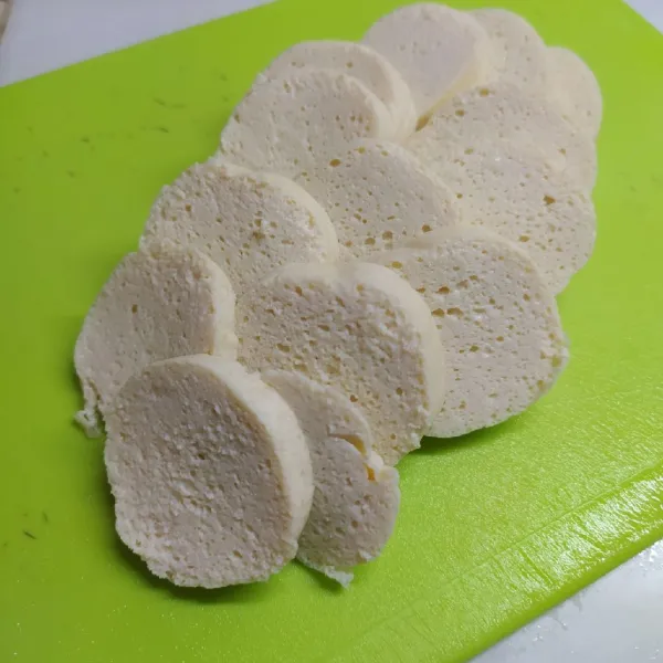 Iris bulat tofu.