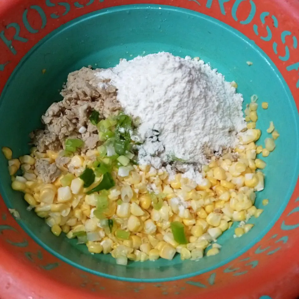 Step 3 Bakwan Jagung Tempe