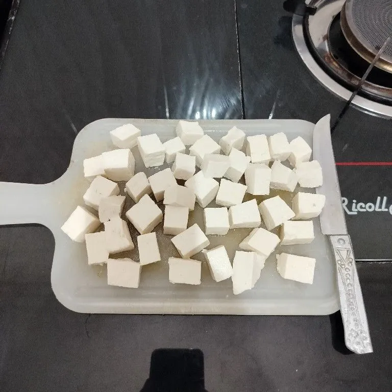 Step 1 Tahu Domino Panir