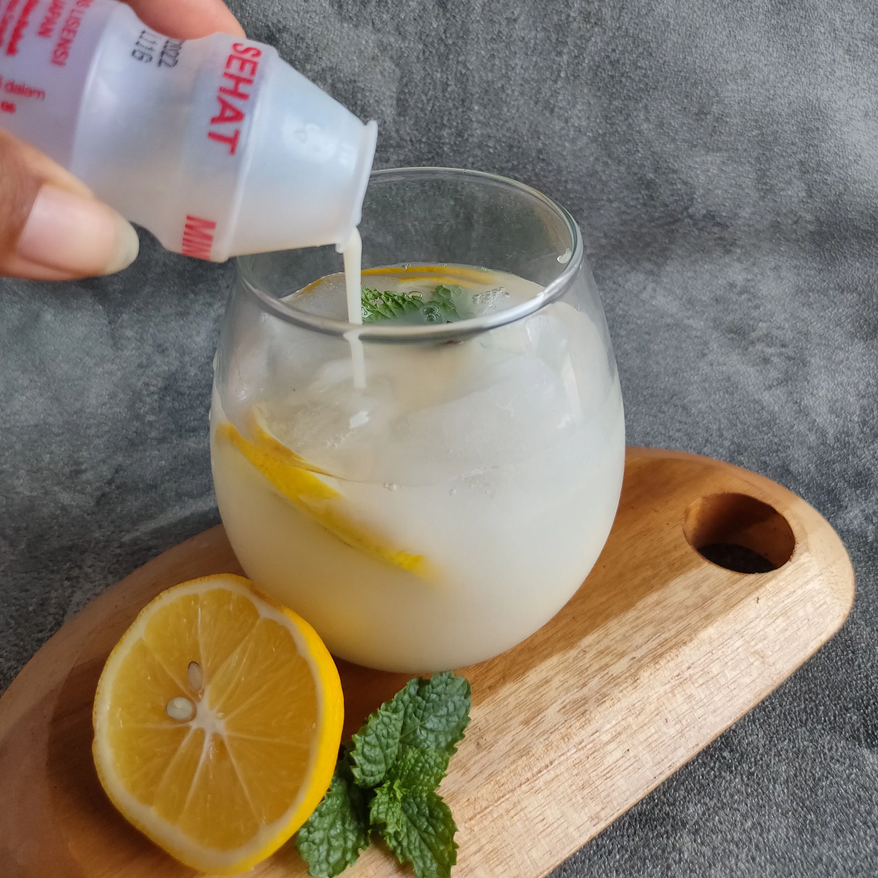 Step 5 Yakult Mojito