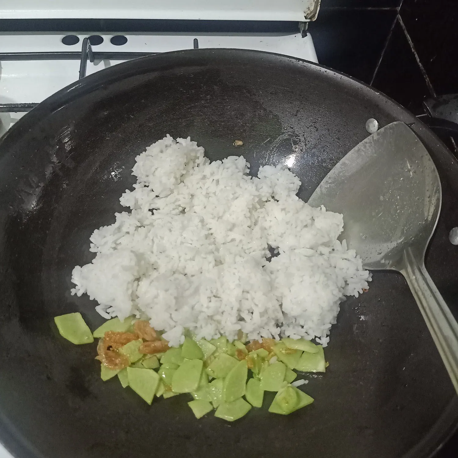 Step 5 Nasi goreng Seuhah Waluh Mix Ebi