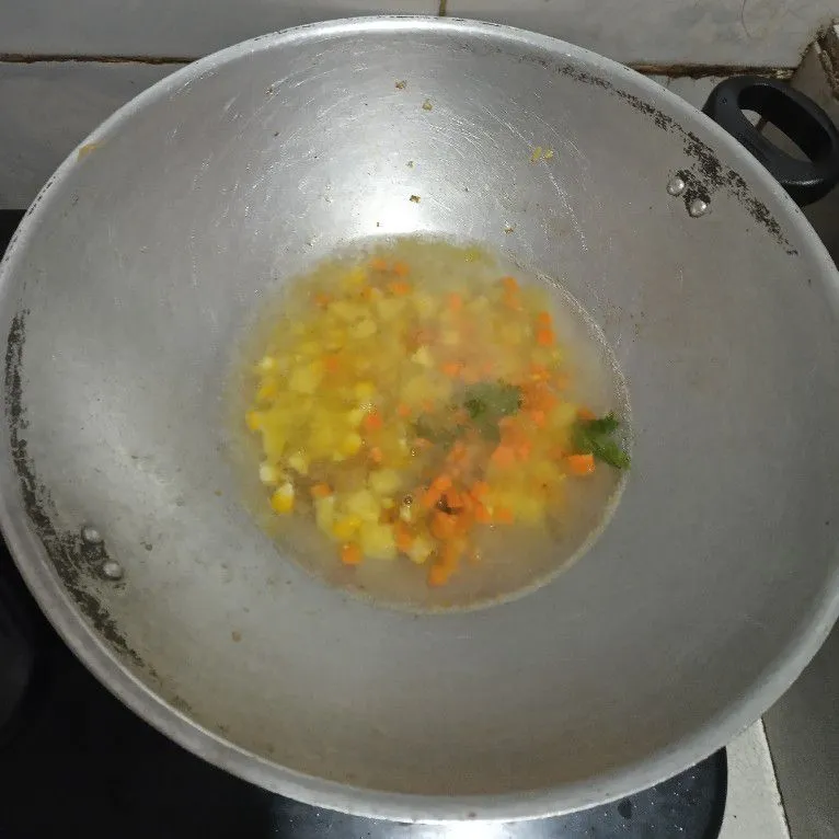 Step 3 Sup Telur Sayuran