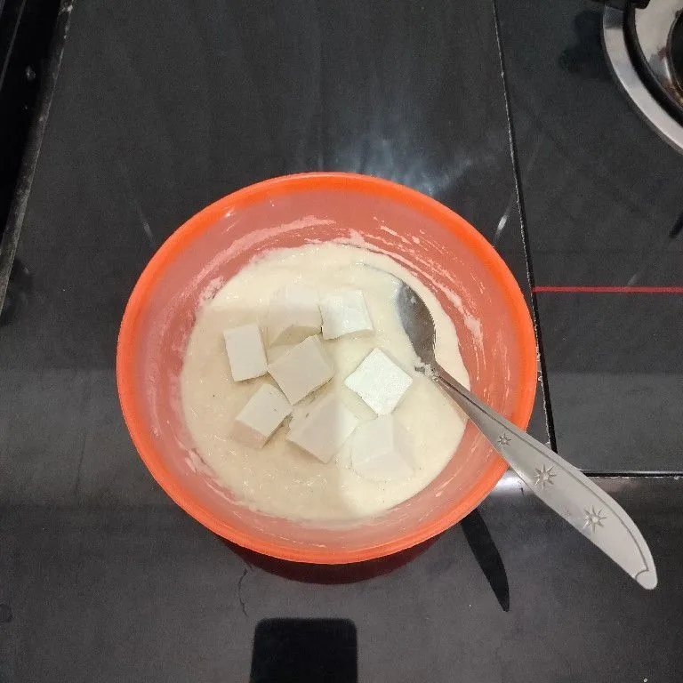 Step 4 Tahu Domino Panir