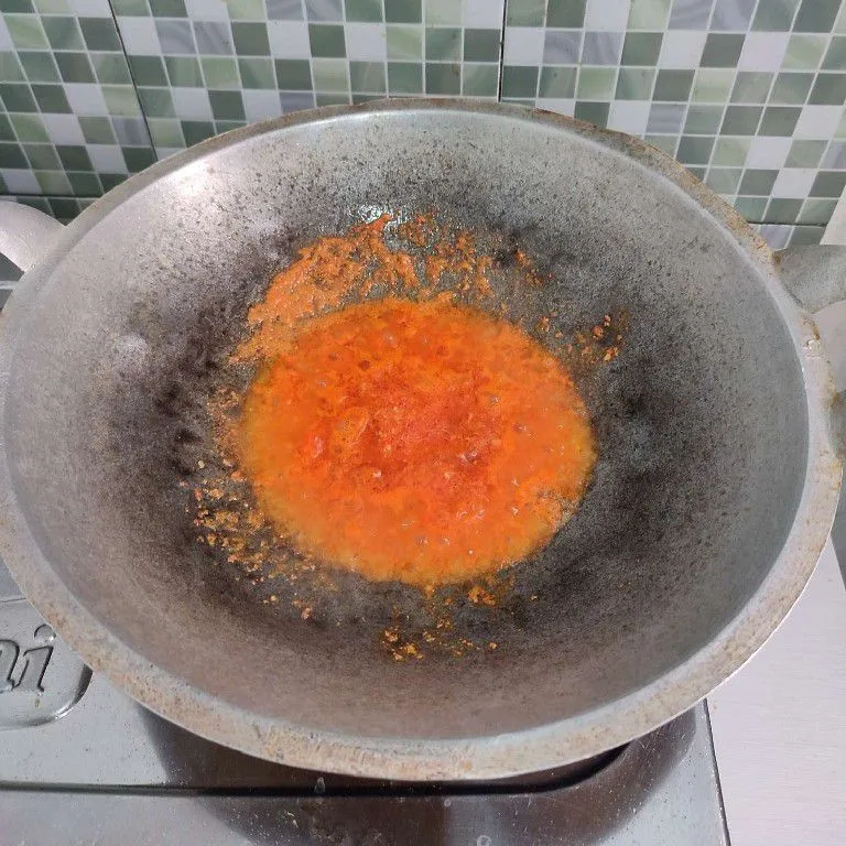 Step 2 Spaghetti Goreng Bakso Bumbu Merah