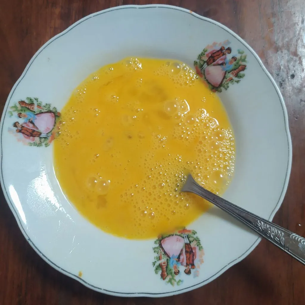 Step 2 Telur Dadar Simple