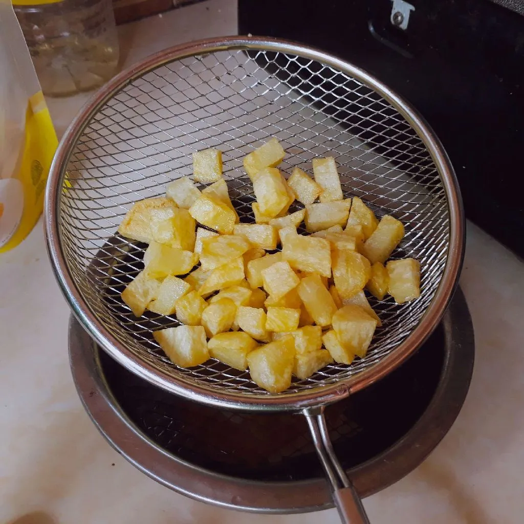 Step 1 Sambal Hati Kentang