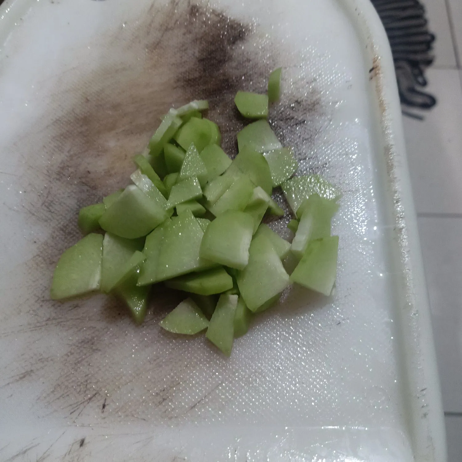 Step 1 Nasi goreng Seuhah Waluh Mix Ebi