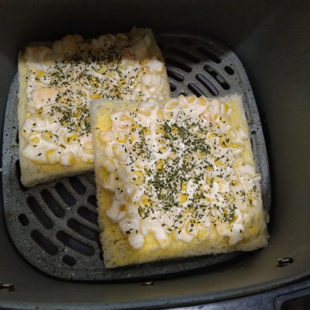 Step 5 Toast Jagung Manis