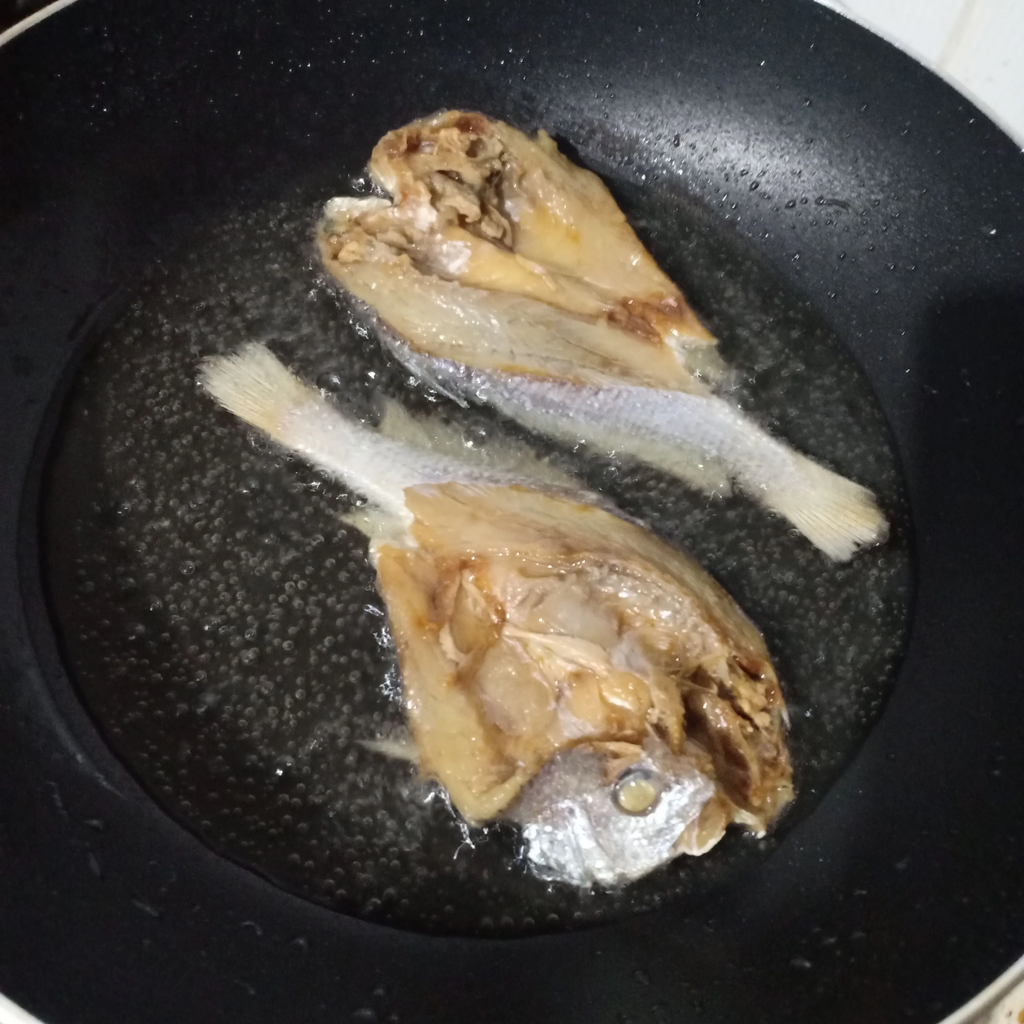 Step 1 Lalapan Tahu dan Ikan Asin