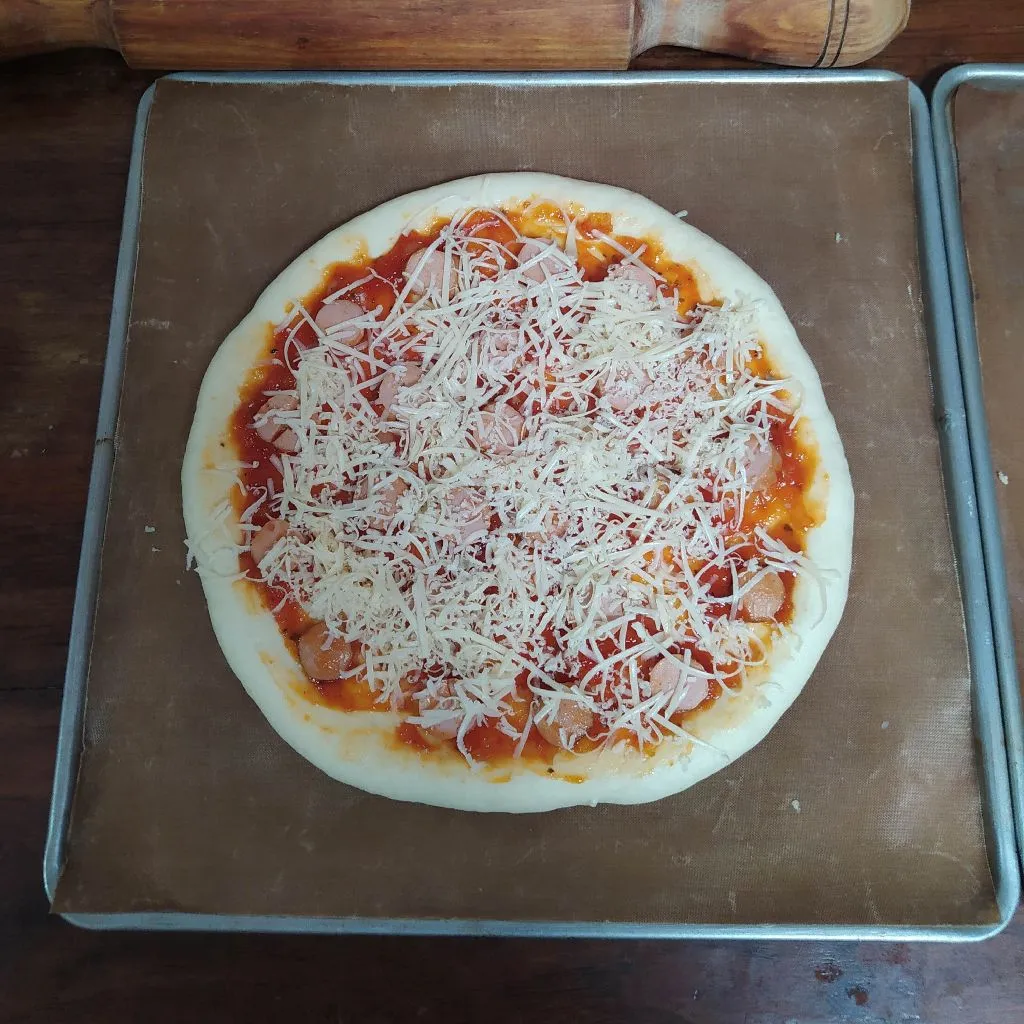 Step 8 Pizza Tanpa Ulen