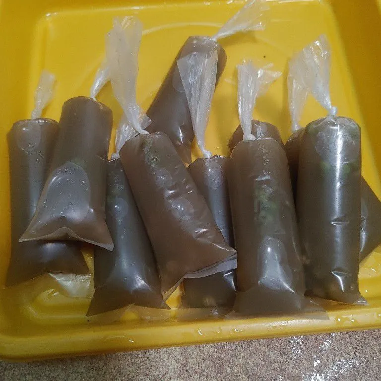 Step 5 Es Lilin Kacang Hijau