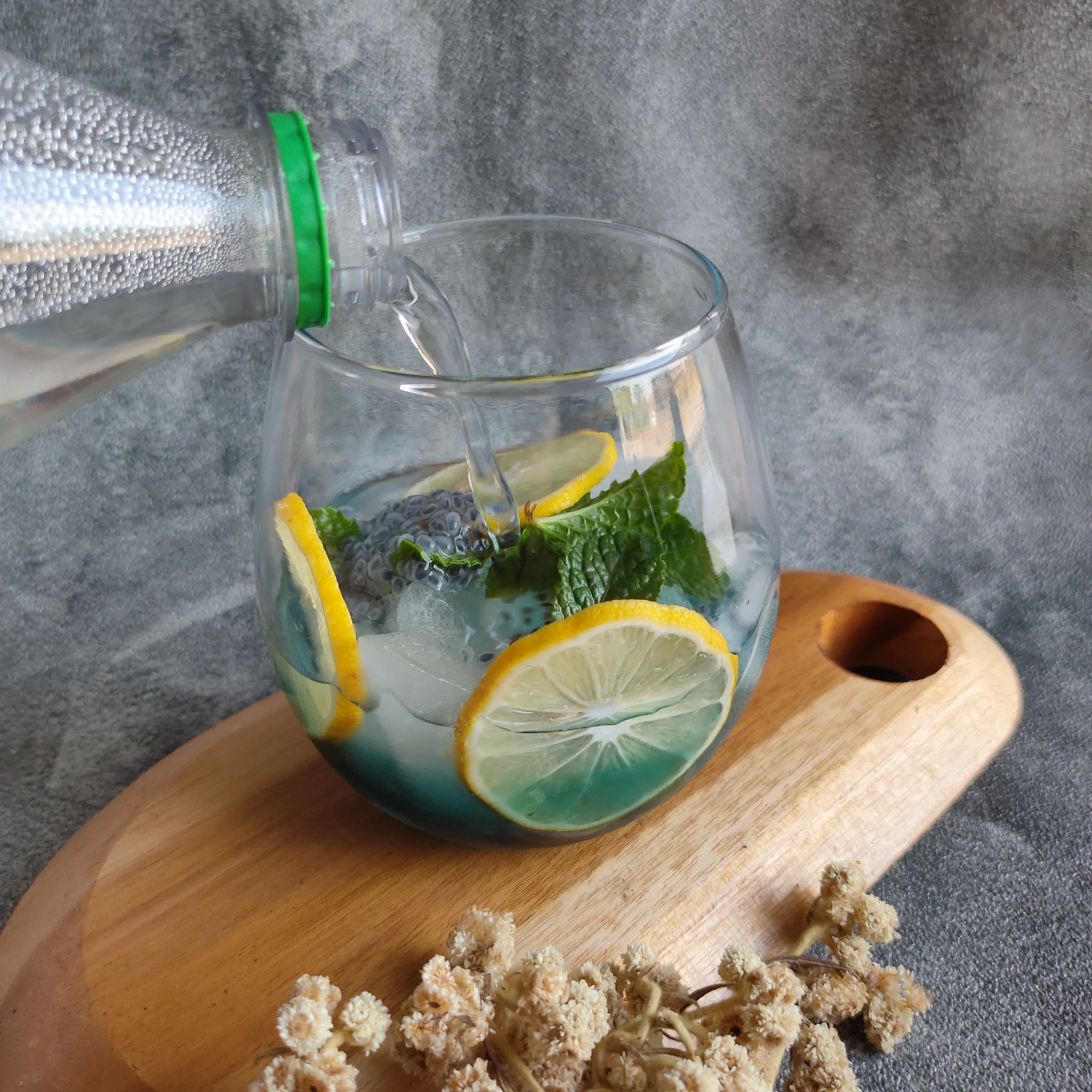 Step 5 Ocean Blue Mojito