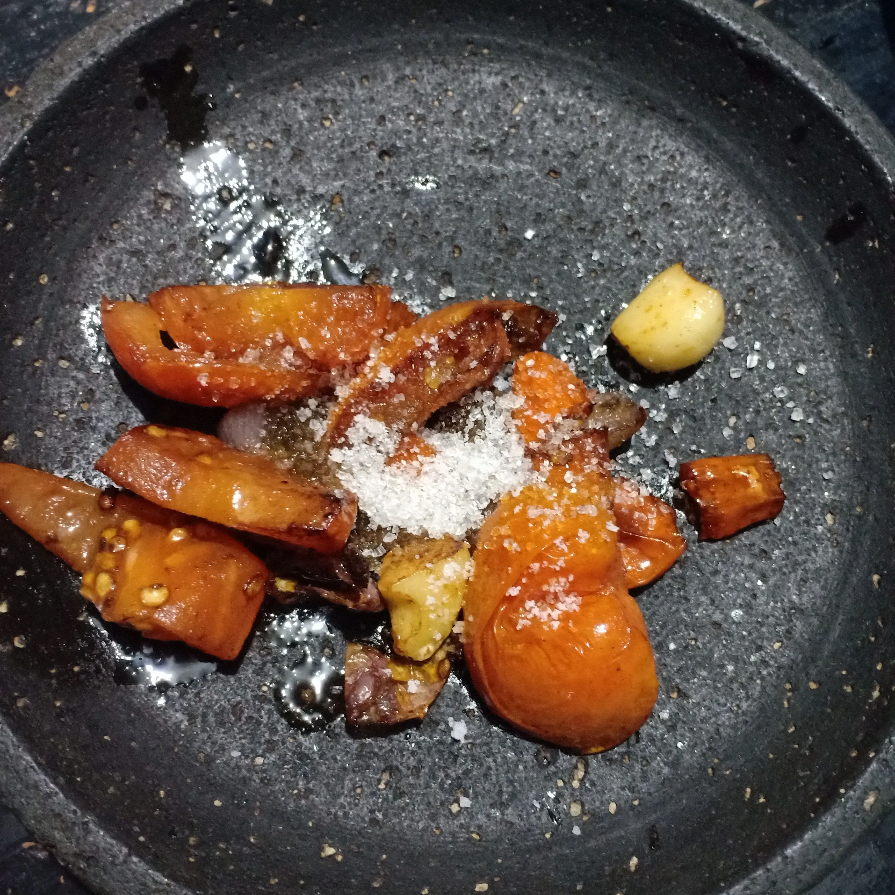 Step 5 Lalapan Tahu dan Ikan Asin
