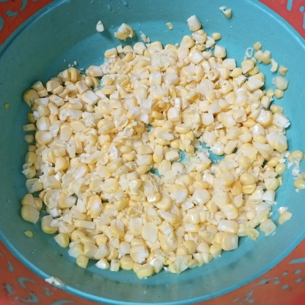 Step 2 Bakwan Jagung Tempe