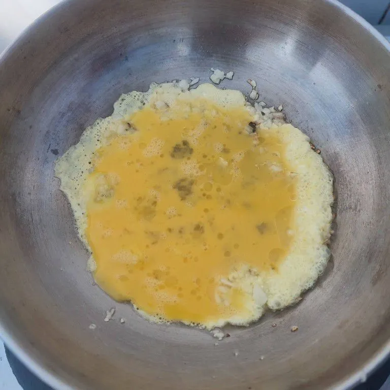Step 2 Sup Tofu Telur Orak-arik