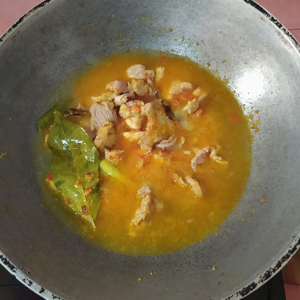 Step 4 Tongseng Sapi Mercon